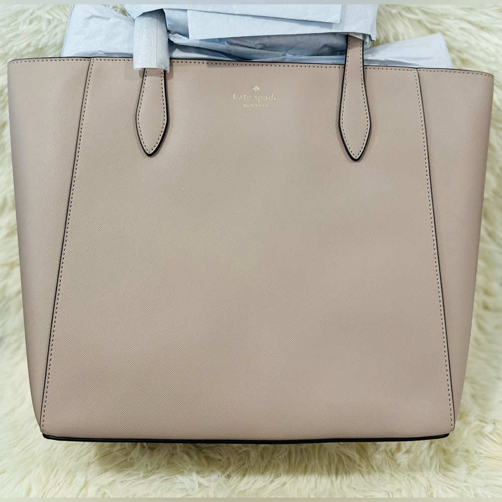 Kate Spade Beige Tote Bag - Picture 2 of 6